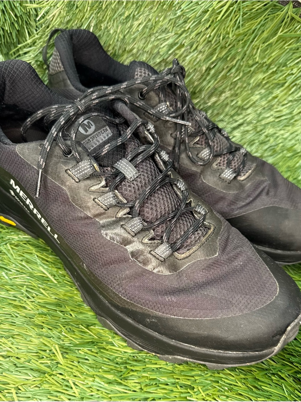 Merrell Men’s Black Athletic Trail Sneakers- SIZE 13/M